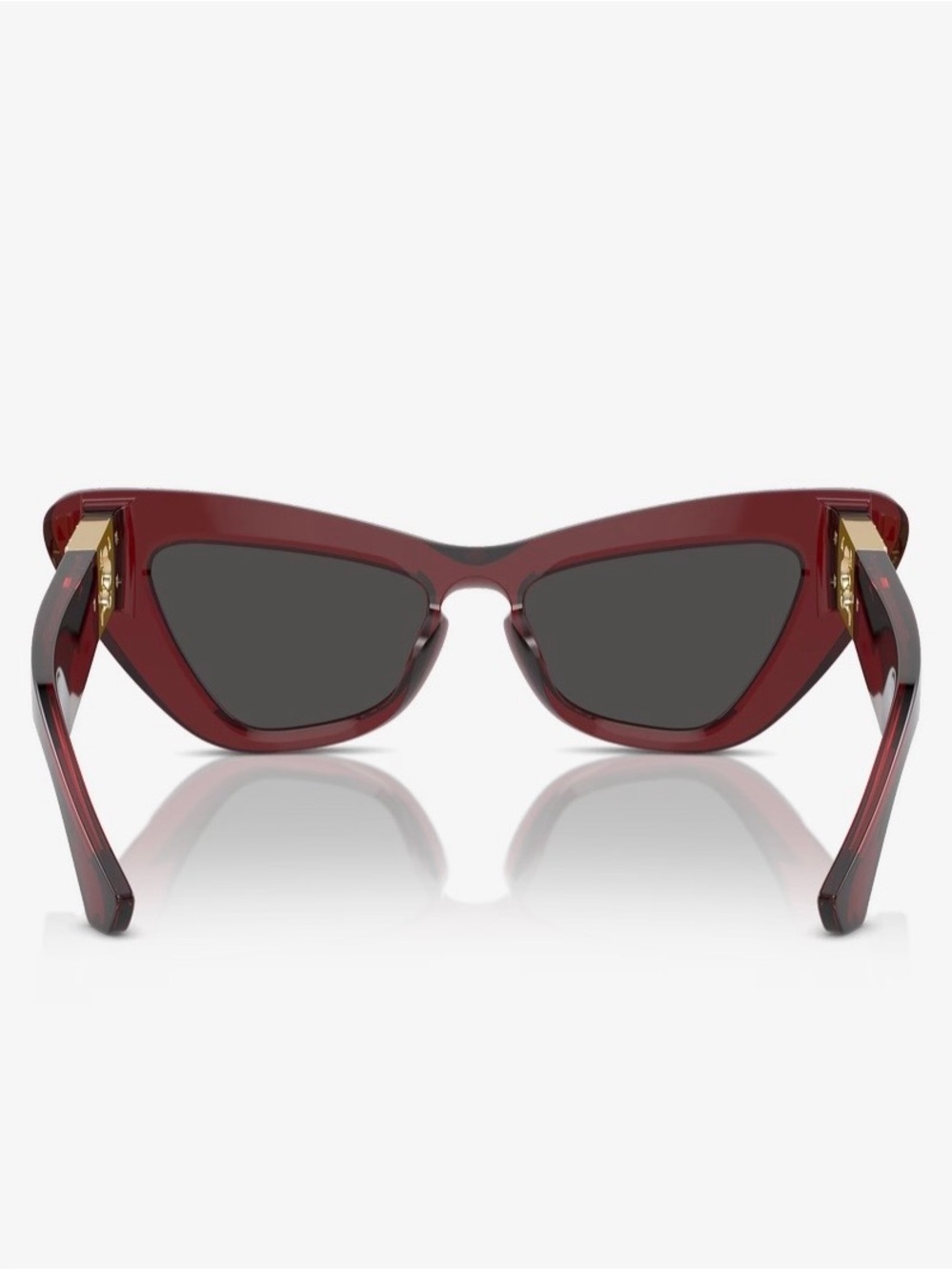Burberry BE4421U Cat-Eye Sunglasses – Red/Burgundy - Picture 5 of 14